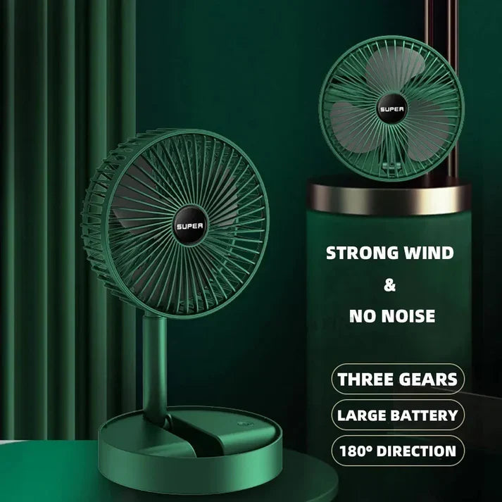 Rechargeable Folding Fan