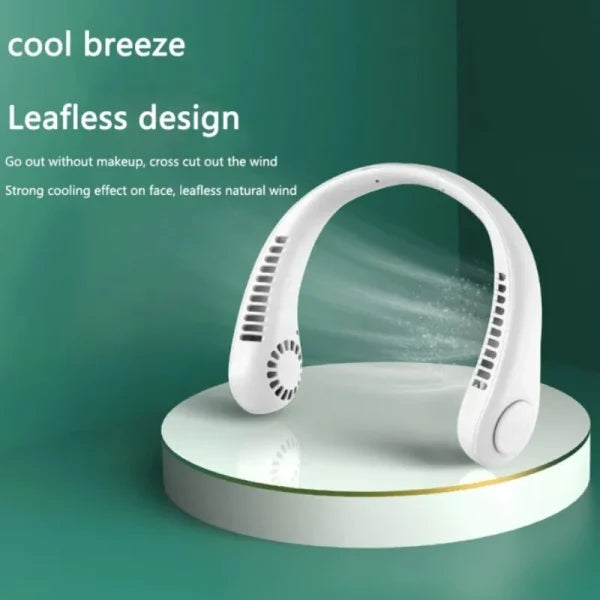 Rechargeable Portable Neck Fan Cooling Fan