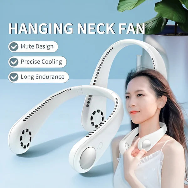 Rechargeable Portable Neck Fan Cooling Fan
