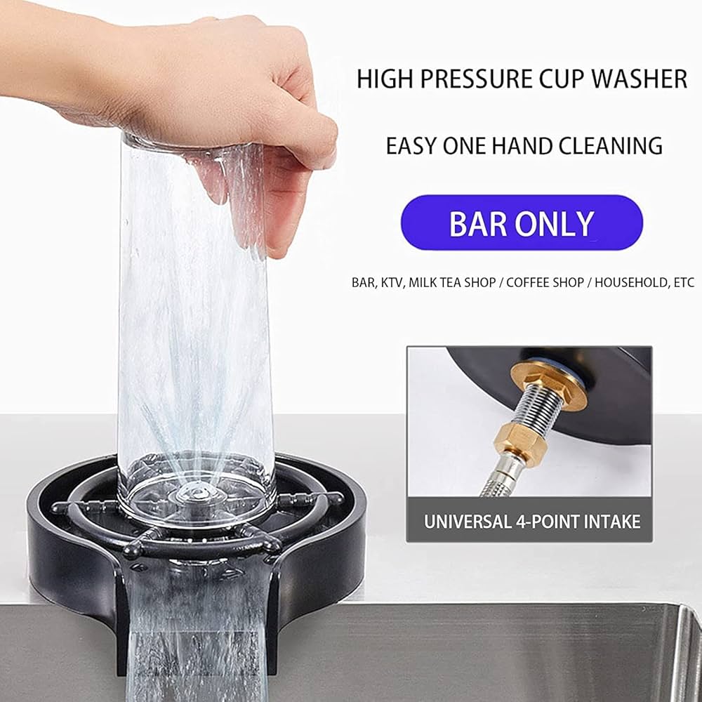 Automatic Glass Washer for Kitchen Sink