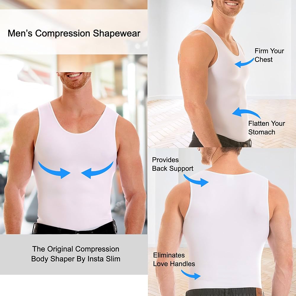 Ultimate Body Shaper Compression Tank for Men