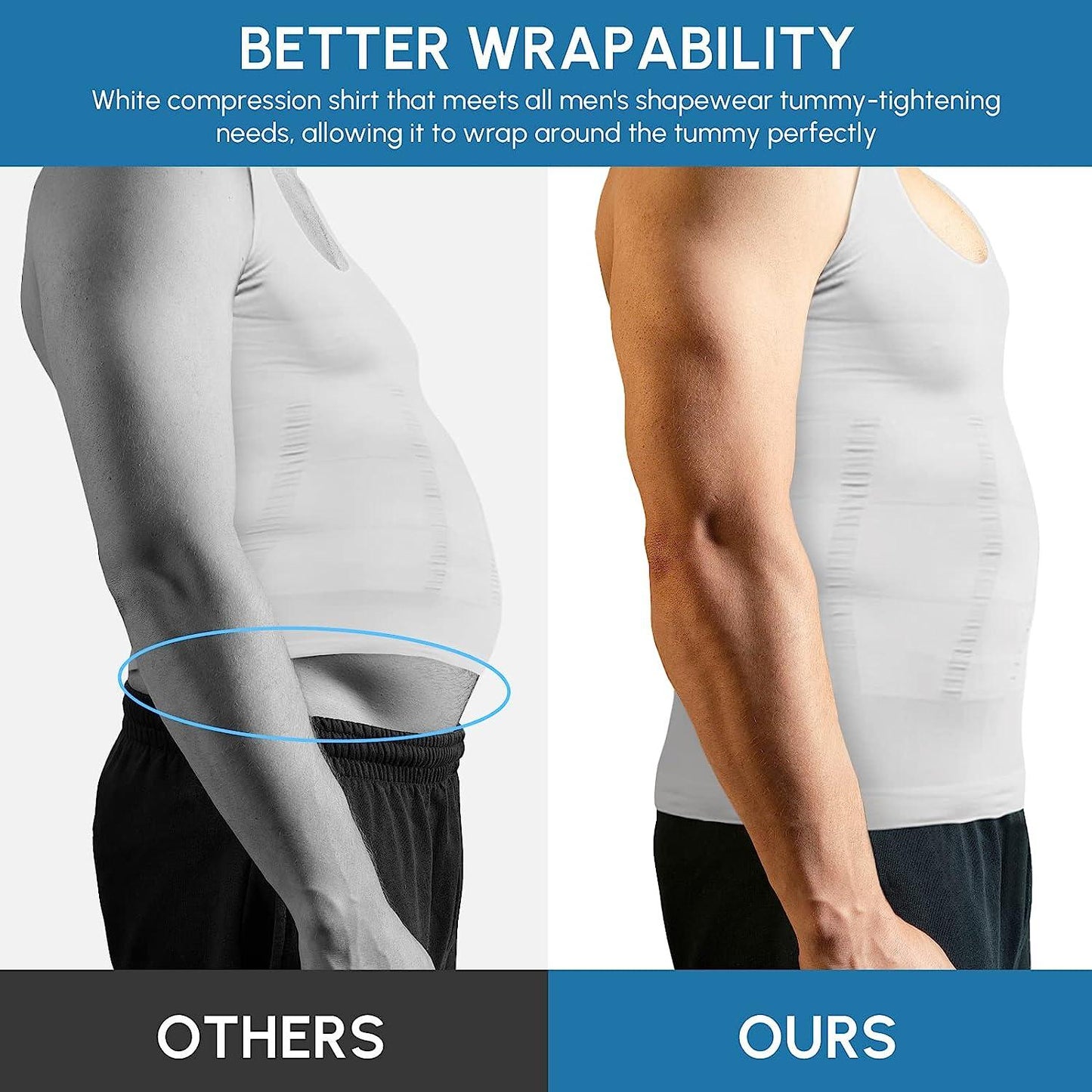 Ultimate Body Shaper Compression Tank for Men