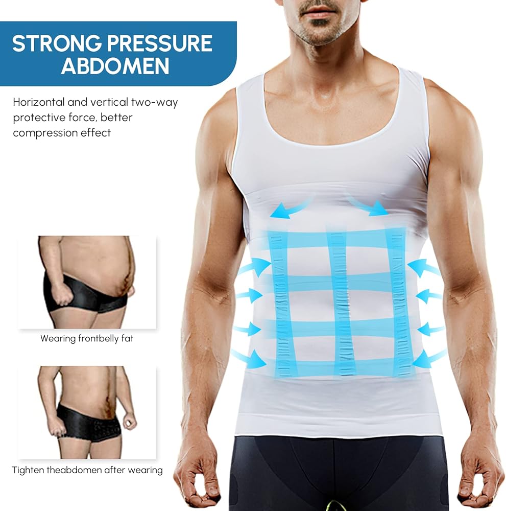 Ultimate Body Shaper Compression Tank for Men