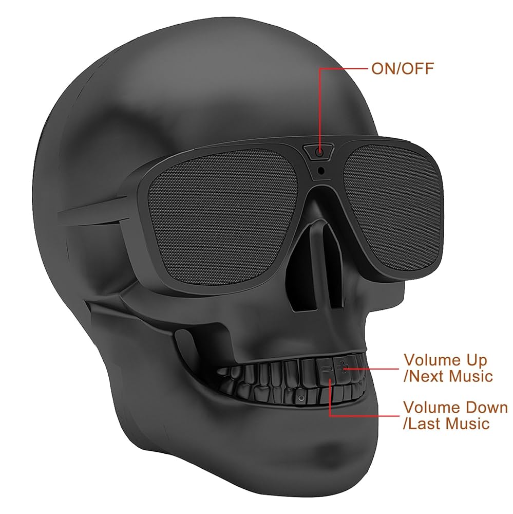 3D Skull Wireless Speaker