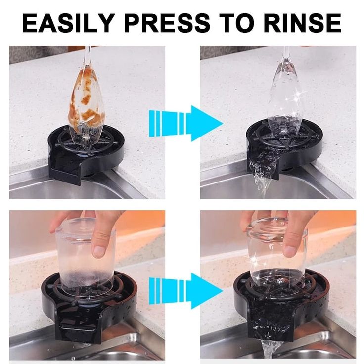 Automatic Glass Washer for Kitchen Sink
