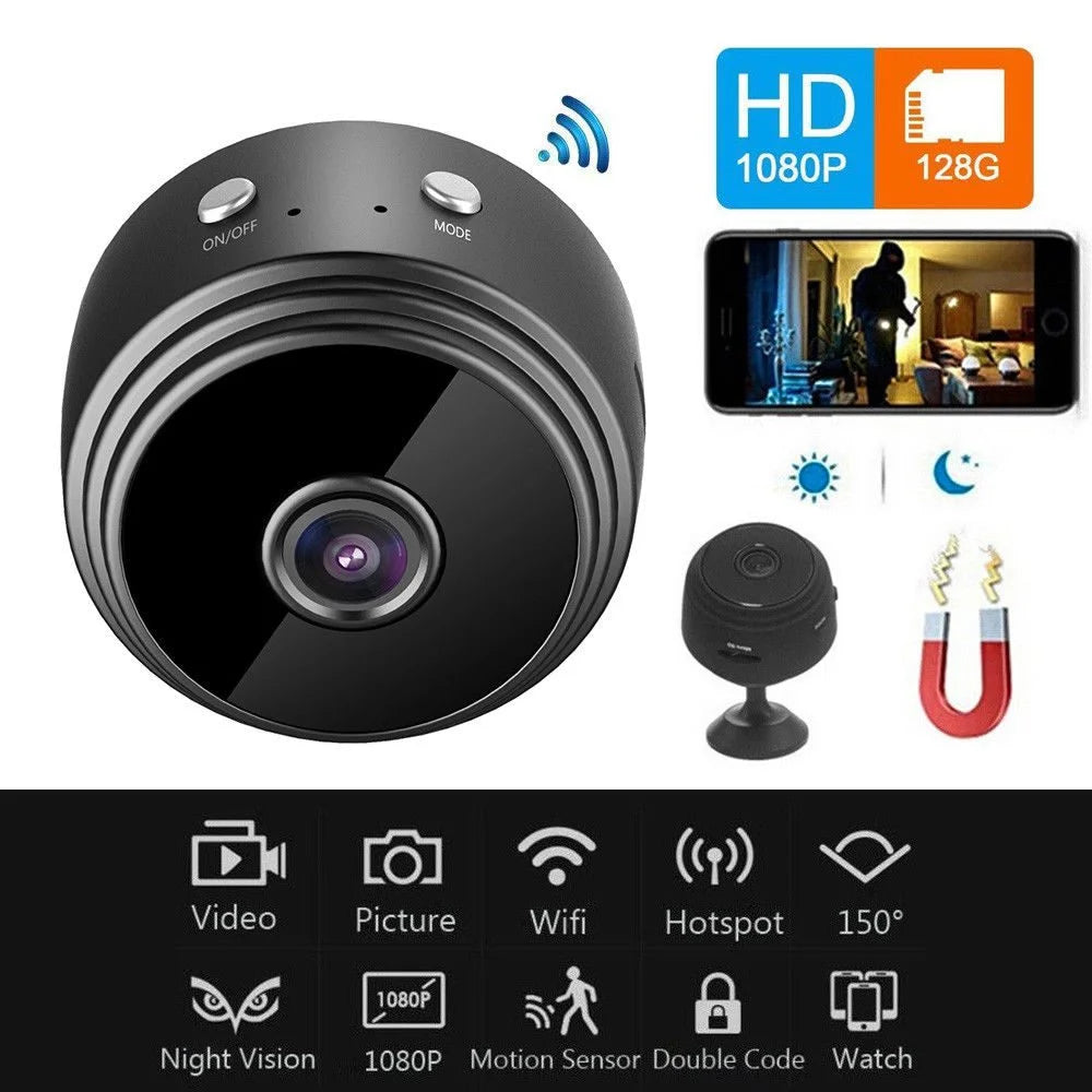 Mini WiFi Spy Camera β HD 1080P Wireless Security Cam