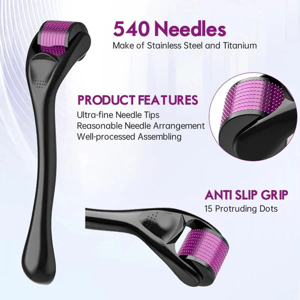 MICRO NEEDLE TITANIUM FOR HAIR GROWTH AND FACIAL SKIN THERAPY