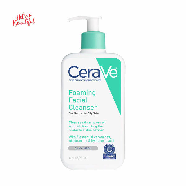 CeraVe Foaming Cleanser for Normal to oily Skin USA [Free Shipping]