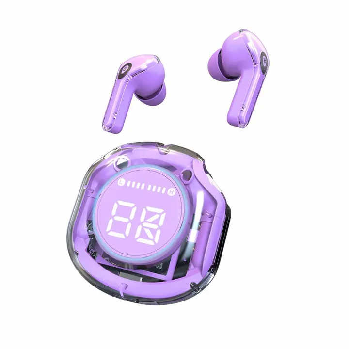 Air38 Earbuds Wireless Crystal Transparent Bluetooth