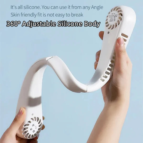 Rechargeable Neck Fan🔥50%Off😲Limited Stock🚚Free Delivery🚚