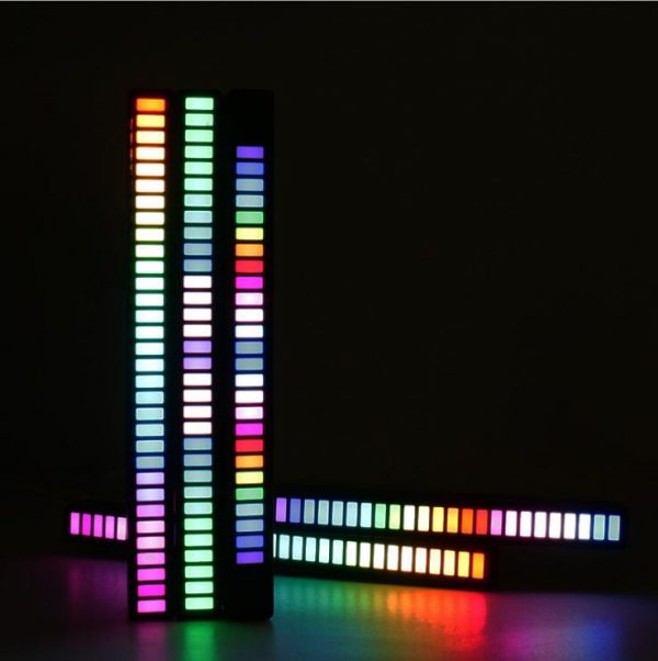 🔥Voice Sound Control 32 Bit Music Levels Indicator Light