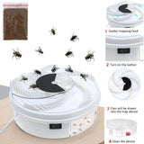 Revolving Electronic Fly Catcher
