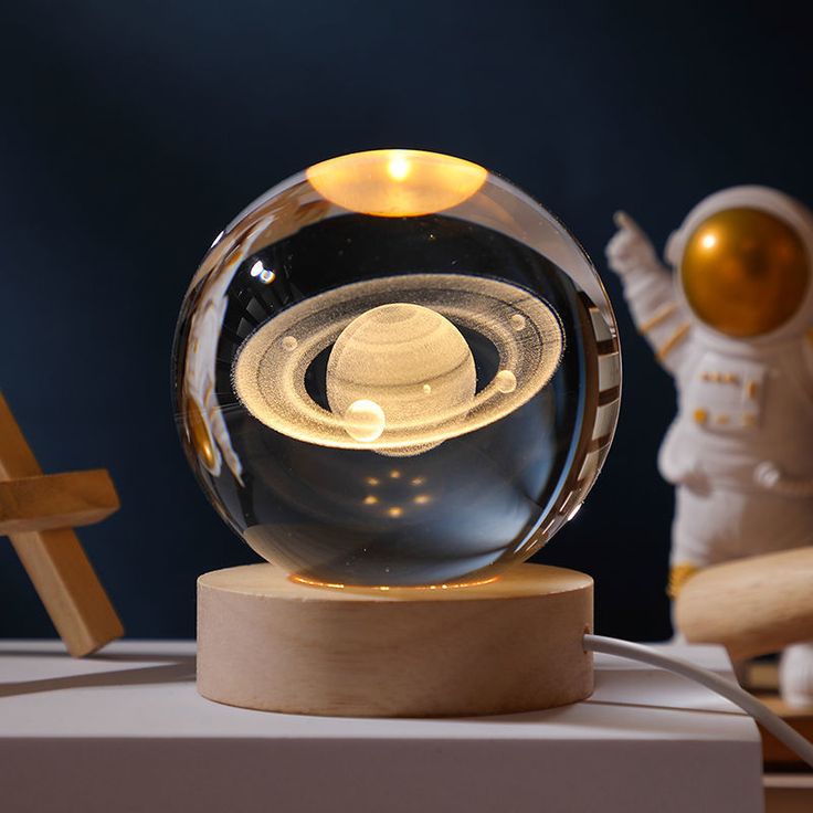 Crystal Night Lamp (Different Designs)
