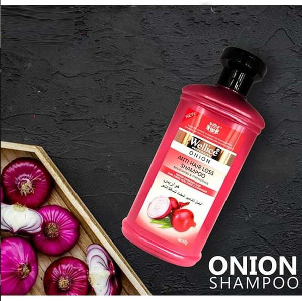Wellice Onion Anti Hair Loss Shampoo and Hair Oil