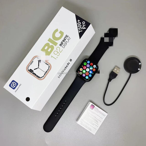 T500 Plus Pro Smart Watch Full HD 1.92inch Screen Bluetooth Calling Smartwatch