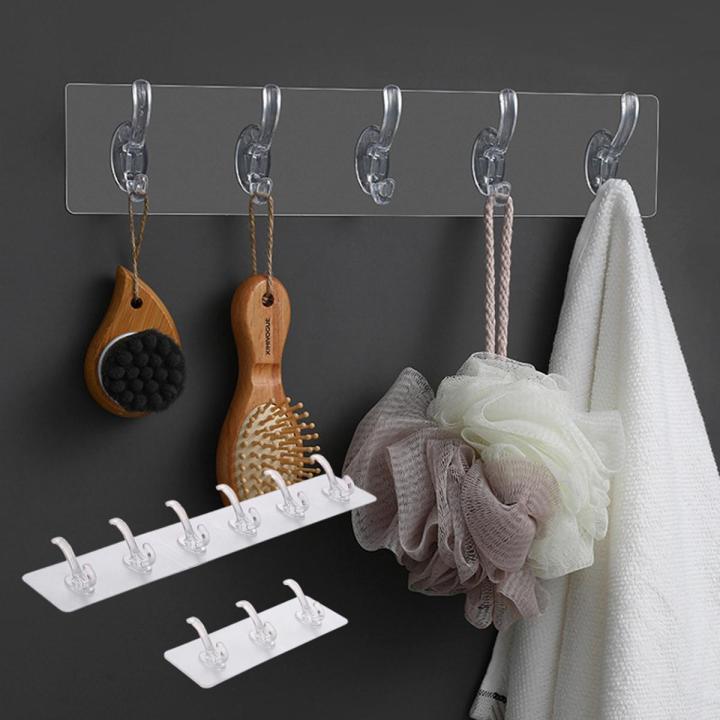 2-Pack Self-Stick Wall Hooks
