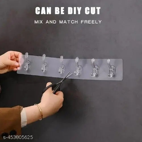 2-Pack Self-Stick Wall Hooks