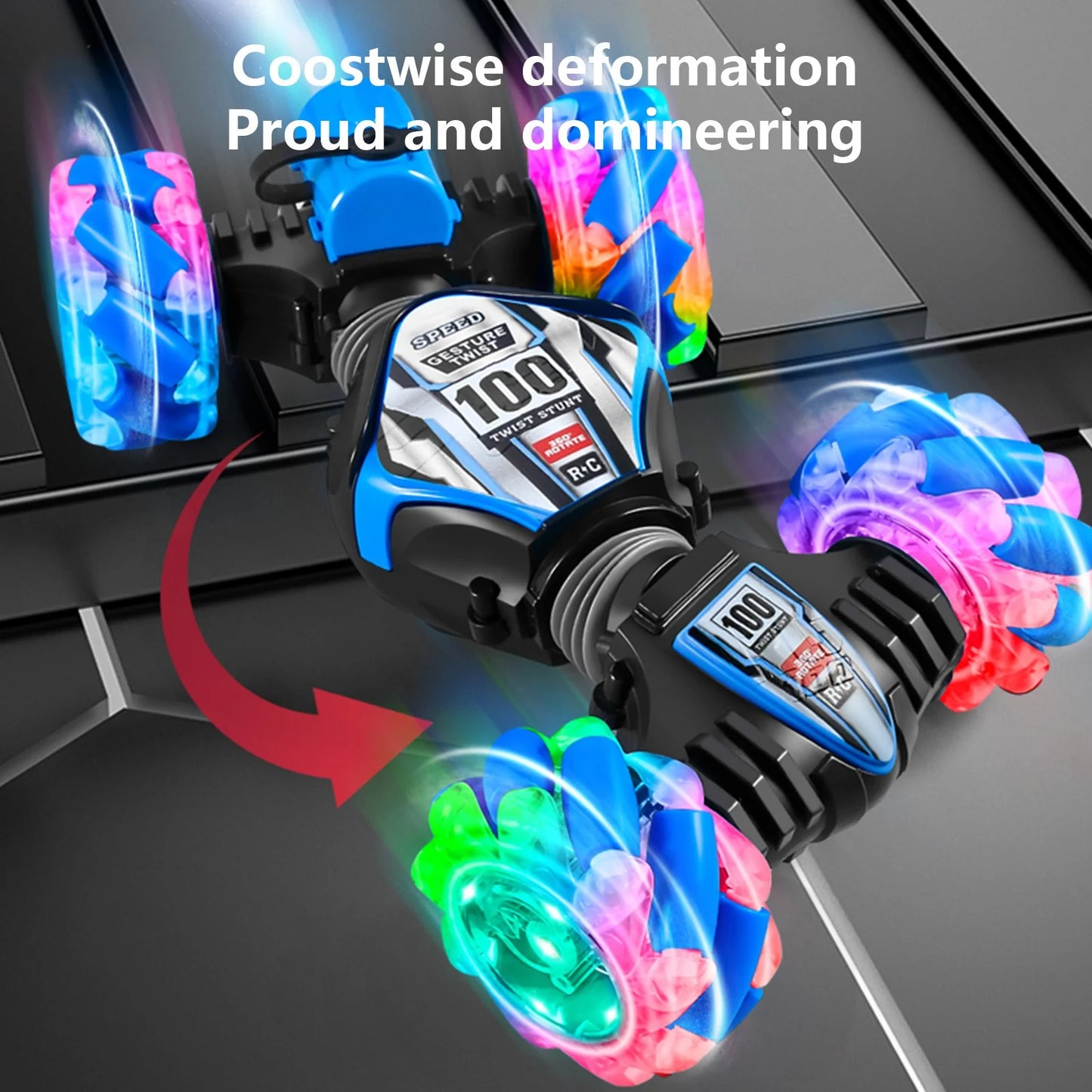 Gesture Control RC Stunt Car
