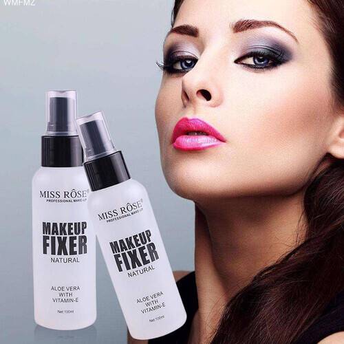 Miss Rose, Makeup Fixer Spray With Aloevera & Vitamin E