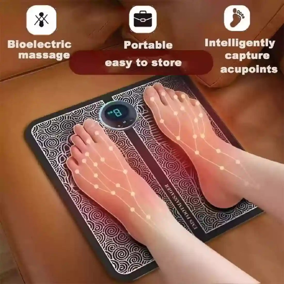 Electric Foot Massager Mat