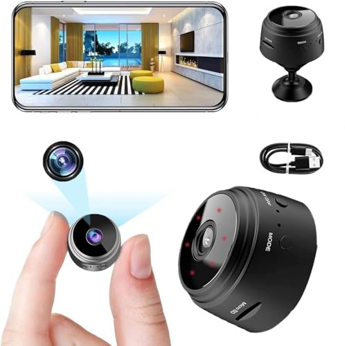 Mini WiFi Spy Camera – HD 1080P Wireless Security Cam