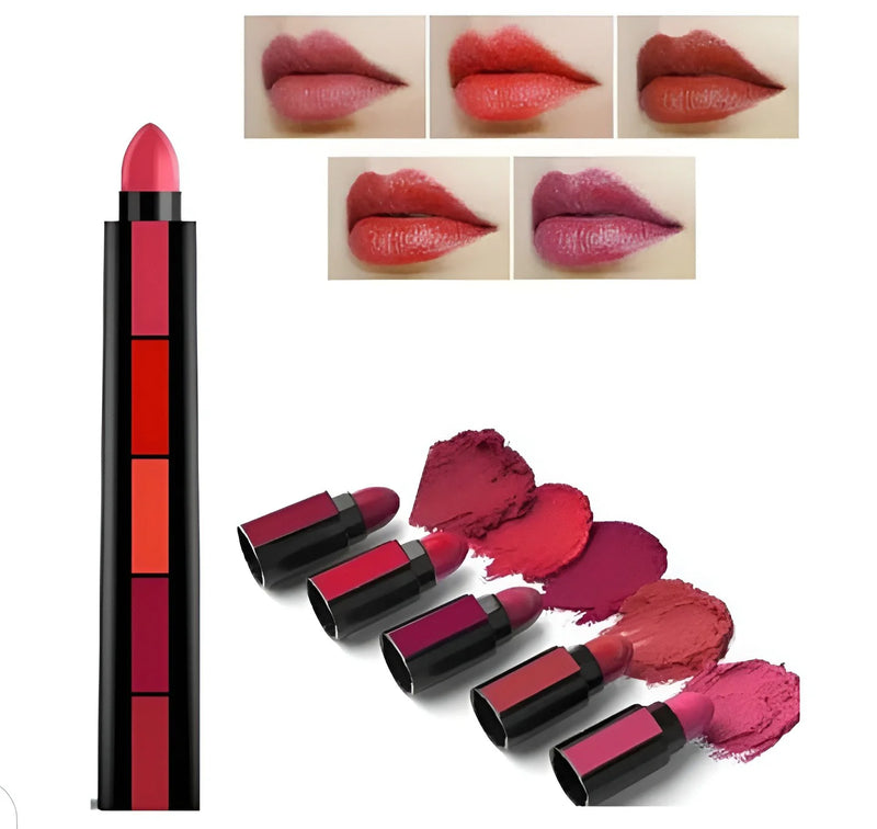 5in1 Matte Finish Lipstick