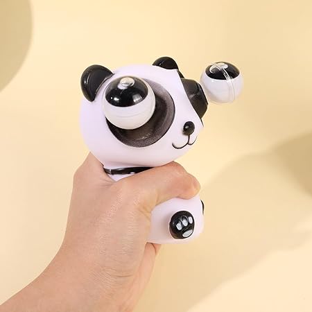 PANDAPOPPING OUT EYES SQEEZE TOY