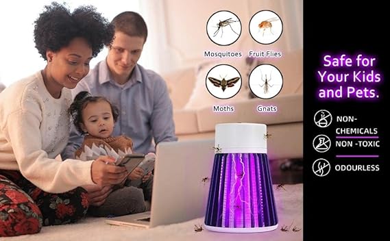 Electronic LED Mosquito Killer Machine Trap Lamp, Theory Screen Protector USB Powered