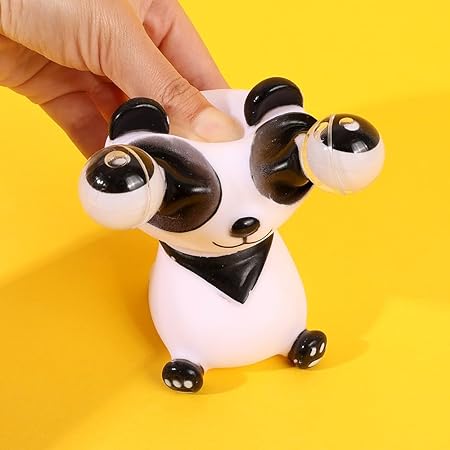 PANDAPOPPING OUT EYES SQEEZE TOY