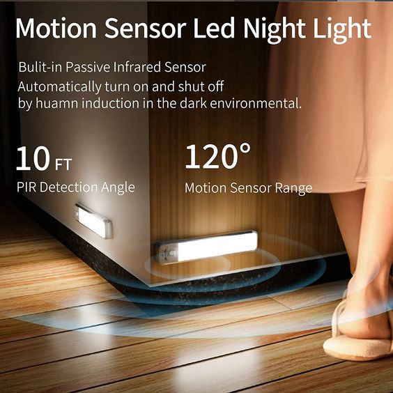 Smart Motion Sensor Under Cabinet Lights