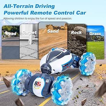 Gesture Control RC Stunt Car