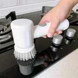 Multi-Functional Electric Cleaning Brush for Kitchen & Bathroom - Wireless Handheld Power Scrubber