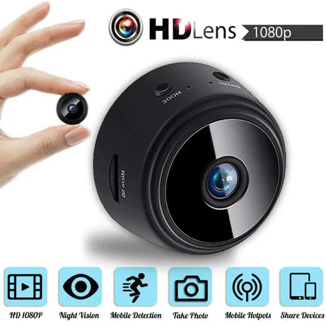 Mega Sale Offer - Mini Portable Wireless A9 Security Camera 1080P HD