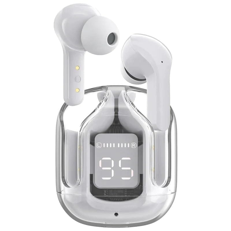 Air31 Wireless Earbuds Crystal Transparent